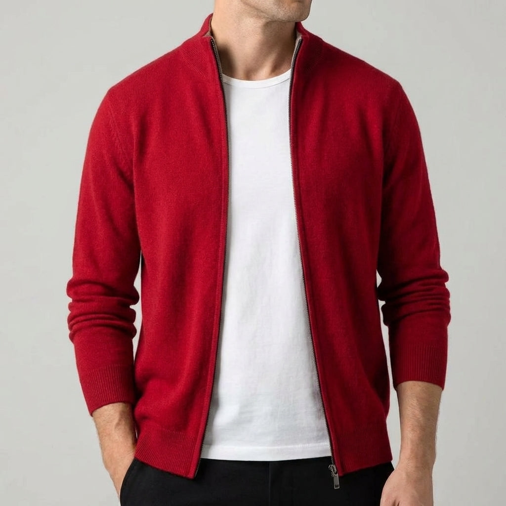 Cavero Reversible Wool Cardigan