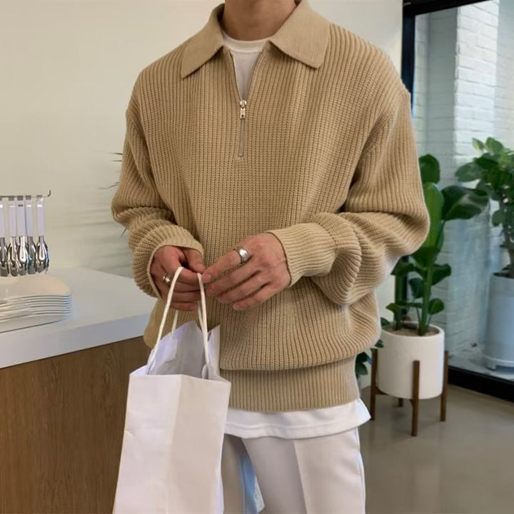 Briar Quarter Zip Sweater