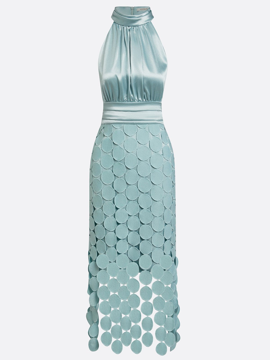 Vivienne | Elegant Halter Midi Dress