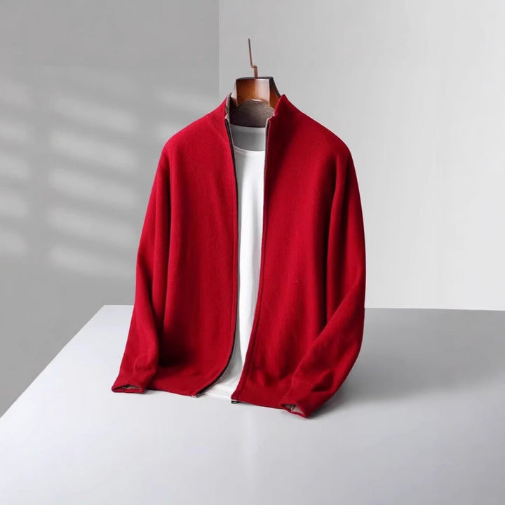 Cavero Reversible Wool Cardigan